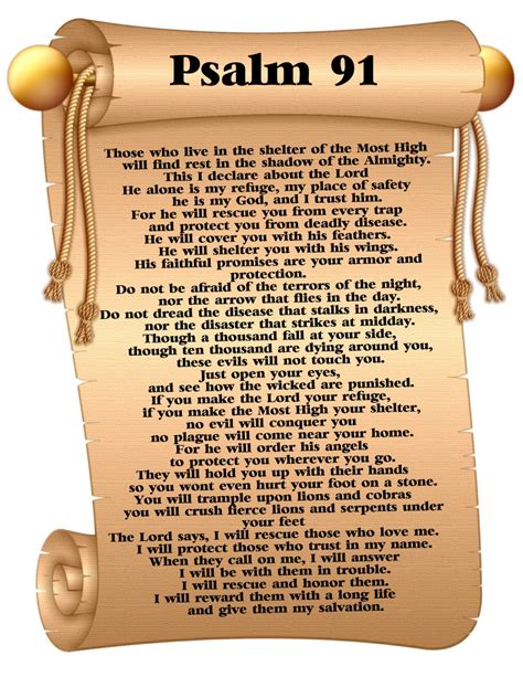 the passion bible psalm 91